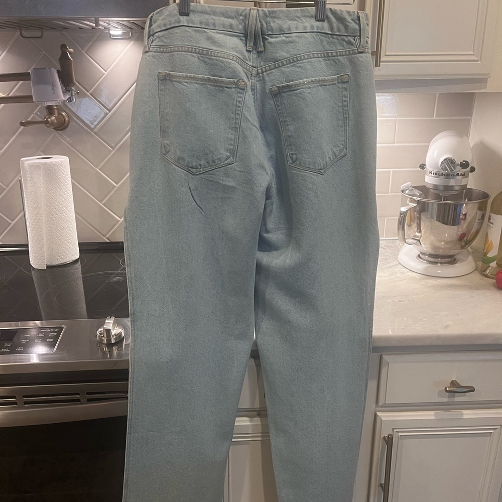 GOOD AMERICAN Good Boy Side Slit Jeans - Picture 13 of 13